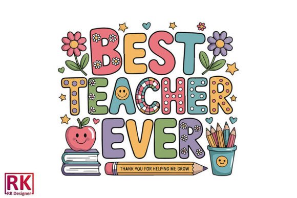 Boho Teacher SVG: Graphics for Crafts