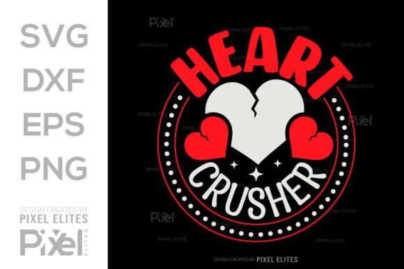 Heart Crusher SVG: Graphics & T-Shirt Designs
