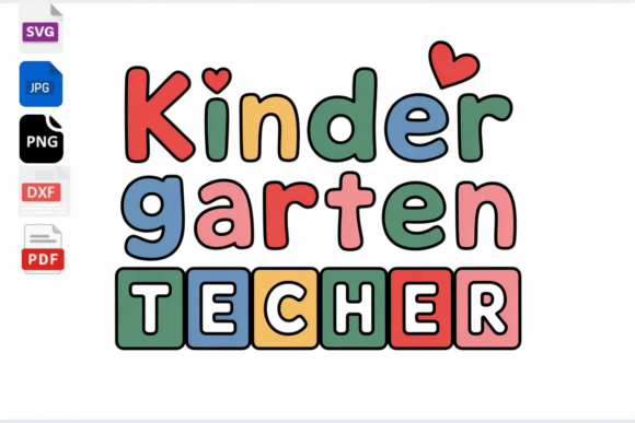 Kindergarten Teacher Graphics for Crafts
