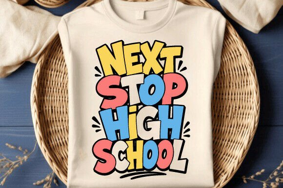 Next Stop High School SVG: Graphics for Crafts