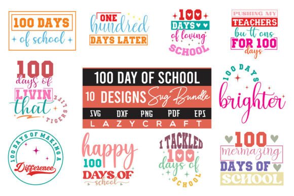 Reviewing the 100 Day of School SVG Bundle for Embroidery