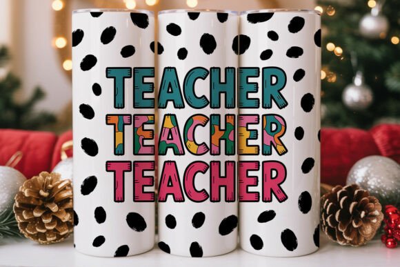 Teacher Spotted Print 20oz Tumbler Wrap Review