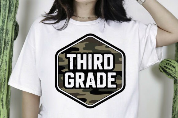 Third Grade Svg, Back to School Graphics for Crafts
