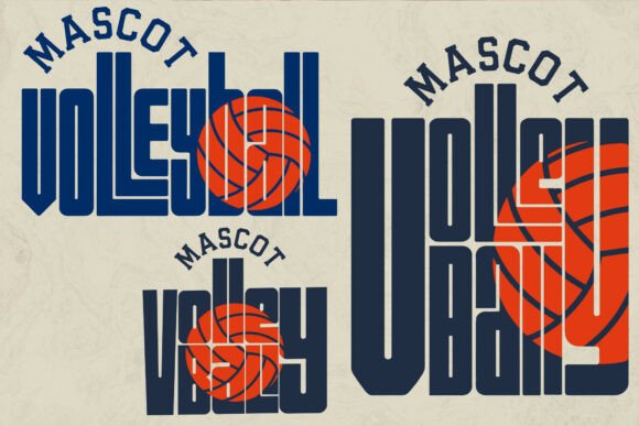 Volleyball Mascot SVG: Graphics for Crafts